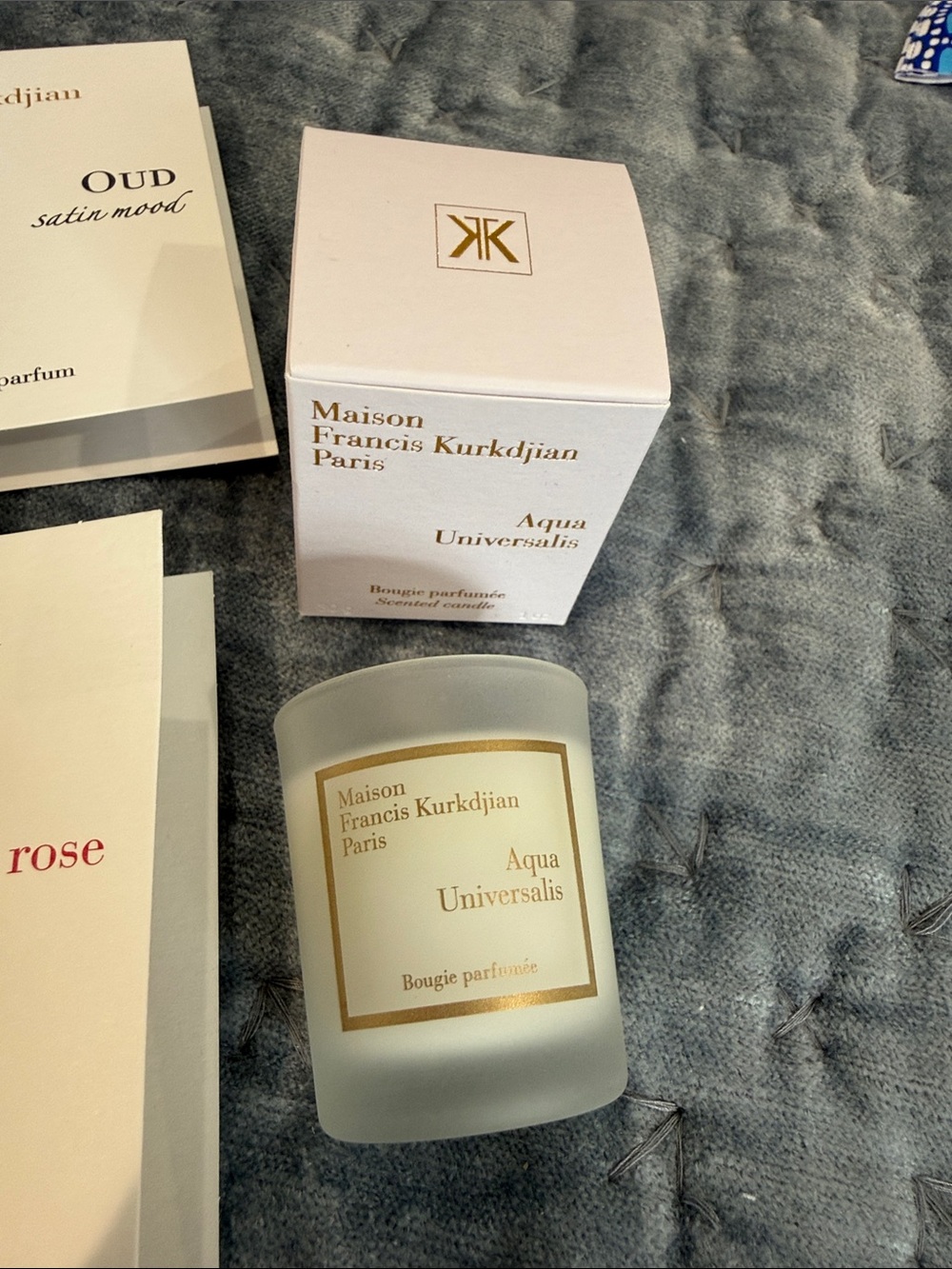 Maison Francis Kurkdjian Parfum - Samples & Aqua Universalis candle - Picture 6 of 6
